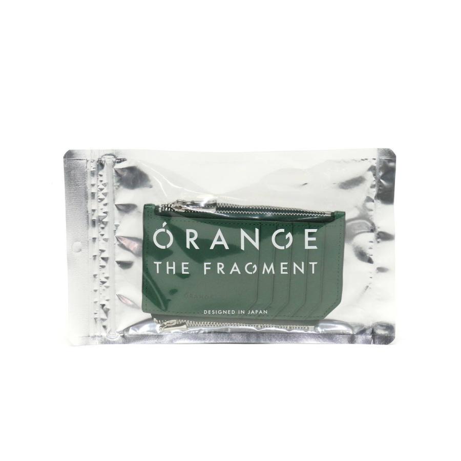 最大35%★11/12限定 オレンジ 財布 ORANGE ミニ財布 THE FRAGMENT フラグメントケース カードケース コインケース 本革 スリム 薄型 メンズ レディース THE FRAGMENT