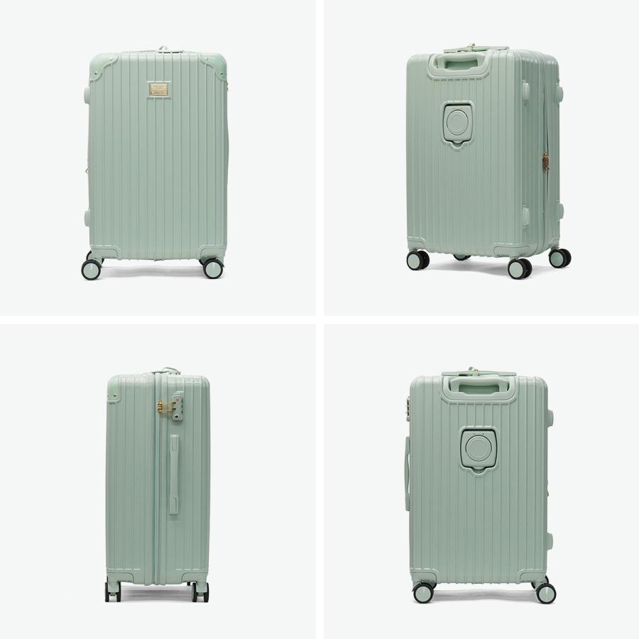 PAUL＆JOE ACCESSOIRES スーツケース ポールアンドジョー 軽量 拡張 キャリー ドリンクホルダー 63L 72L キャリーケース Ｍサイズ PJA-T942 爆買