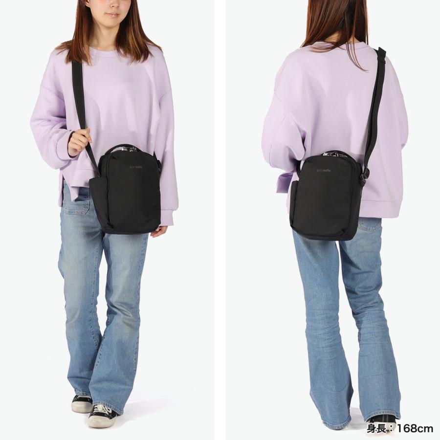 pacsafe ショルダーバッグ 黒 PacSafe ショルダーバッグ pacsafe/パックセーフ GO Micro