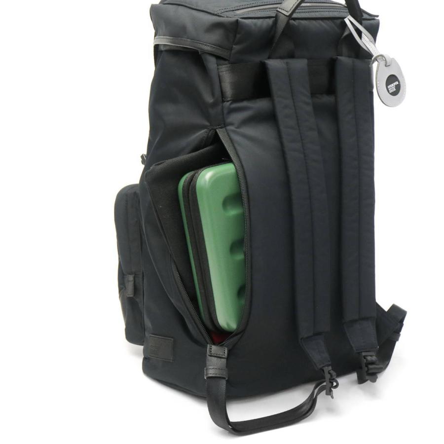 ケアセット＋選べるノベルティ ペッレモルビダ リュック PELLE MORBIDA HYDROFOIL フラップバックパック リュックサック A4 B4 メンズ HYD013の画像