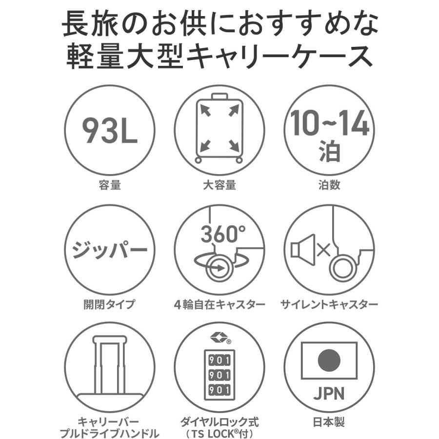 ProtecA 最大51%☆6/11限定 正規品10年保証 プロテカ スーツケース L