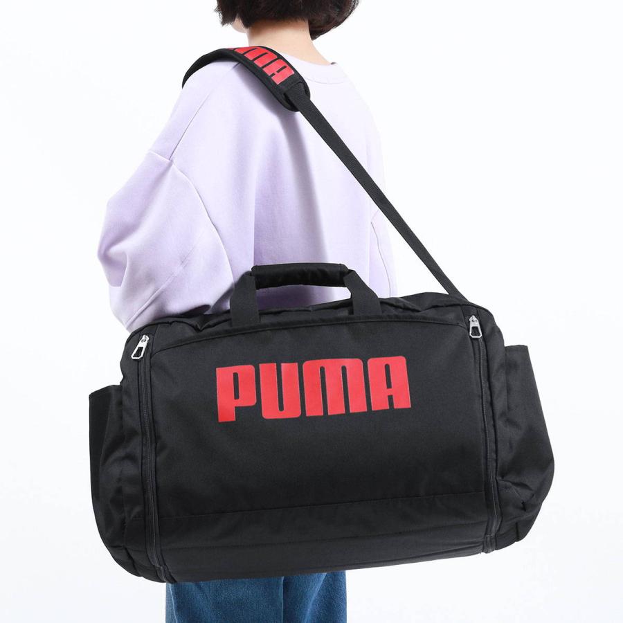 プーマ ボストンバッグ 旅行 大容量 メンズ レディース 修学旅行 PUMA 軽量 2WAY 拡張 3〜5泊 男の子 女の子 52L 60L スポーツボストン J20167｜galleria-store｜09