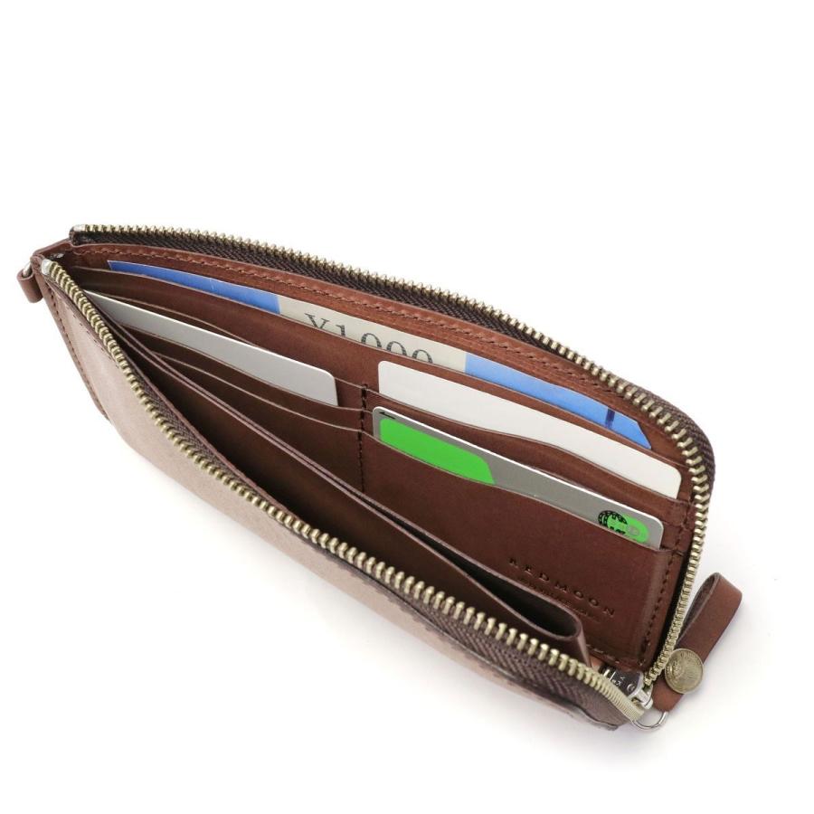 正規取扱店 レッドムーン L字ファスナー 長財布 REDMOON 財布 Lジップ