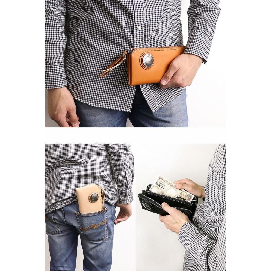 最大46%★6/4限定 選べるWノベルティ 正規取扱店 レッドムーン REDMOON 長財布 L ZIP LONG WALLET L字ファスナー 小銭入れあり メンズ レザー 牛革 LP2000-RMLAの画像