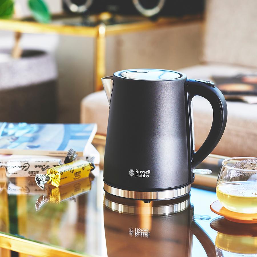 最大38%★5/23限定 正規品1年保証 ラッセルホブス ケトル Russell Hobbs ベーシックケトル 電子ケトル 1.0L 自動電源OFF 7013JP 7013JP-BK｜galleria-store｜11