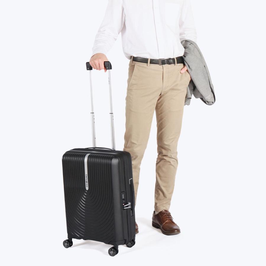 特典付 正規品10年保証 サムソナイト スーツケース 機内持ち込み Mサイズ ブランド Samsonite キャリーケース 軽量 スピナー55 エキスパンダブル 爆買の画像