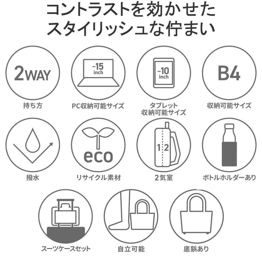 最大50%★5/25限定 正規品2年保証 サムソナイト ブリーフケース メンズ B4 A4 ビジネスバッグ Samsonite 2WAY マチ拡張 2気室 革 本革 自立 エピッド 4 QS3-002の画像