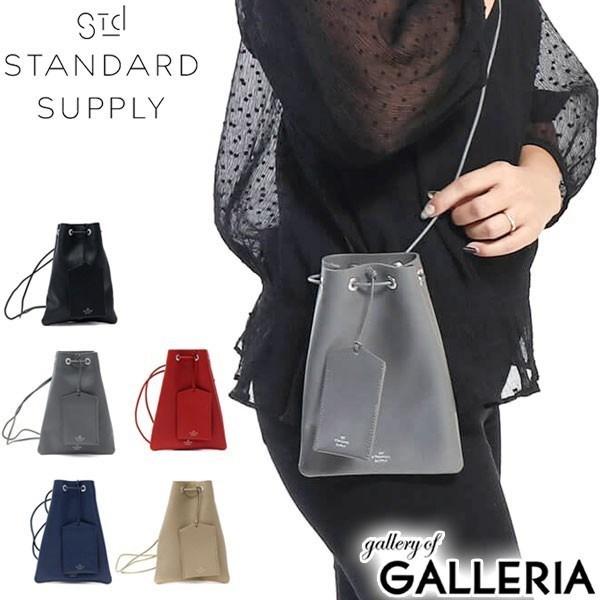 最大42%★5/11迄 セール40%OFF スタンダードサプライ STANDARD SUPPLY ショルダーポーチ 巾着 メンズ レディース PAL DRAWSTRING POUCH S 革 カジュアル