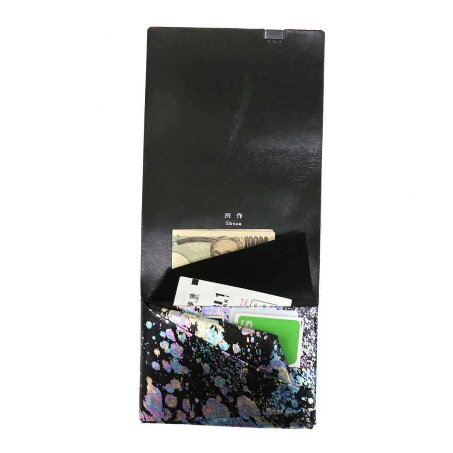 所作（shosa） 最大46%☆12/31〜 財布 ショサ 三つ折り財布 本革