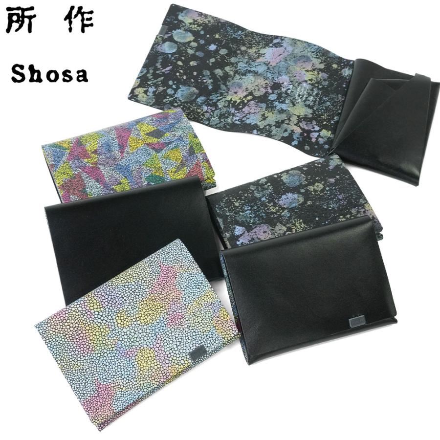 所作（shosa）　折りたたみ財布 所作（shosa） 最大46%☆7/20迄 三つ折り財布 メンズ レディース 財布