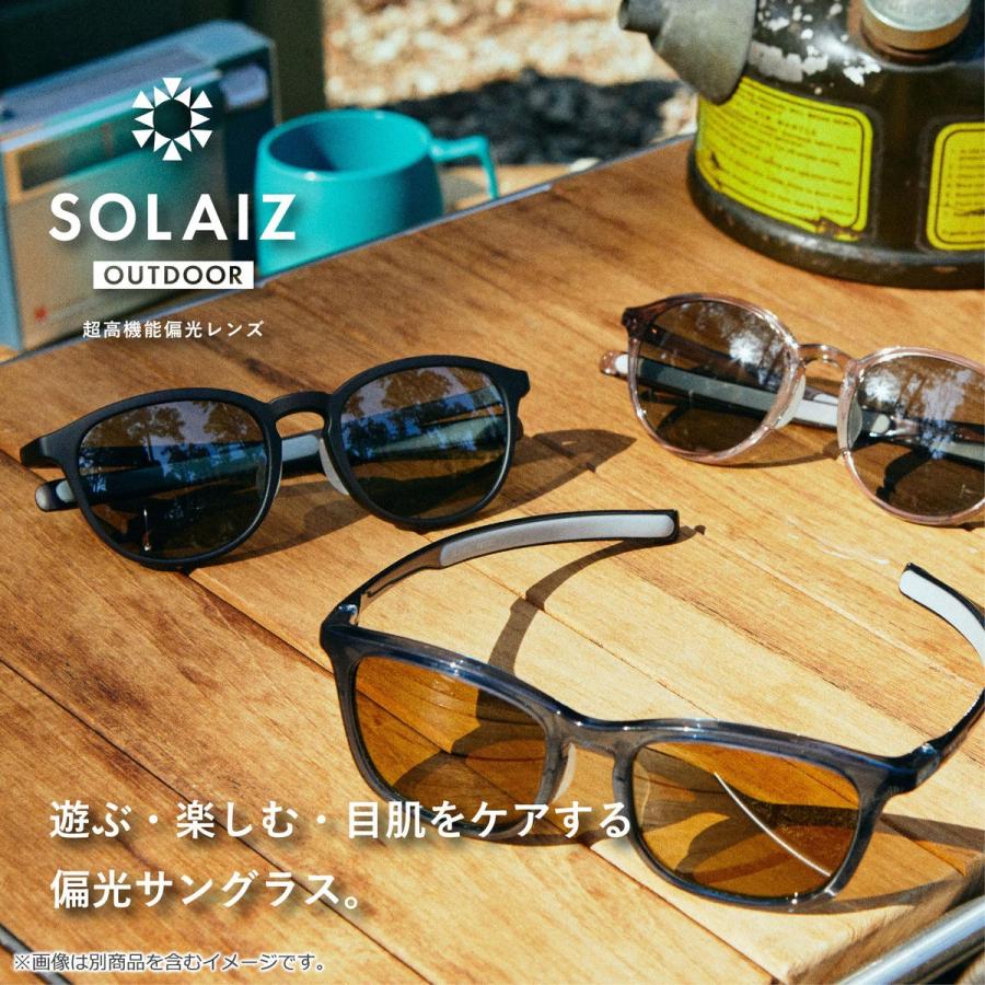 最大51%★土日限定 正規取扱店 ソライズ サングラス メンズ レディース 偏光 UVカット SOLAIZ ブランド ドライブ 紫外線カット 透明 クリア OUTDOOR SLD-002