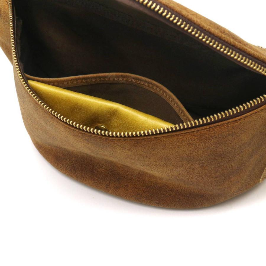 最大31%★5/15限定 スロウ ボディバッグ SLOW バッグ kudu leather-fanny pack クーズー 本革 レザー 横型 斜めがけ 日本製 メンズ レディース 300S130J｜galleria-store｜16