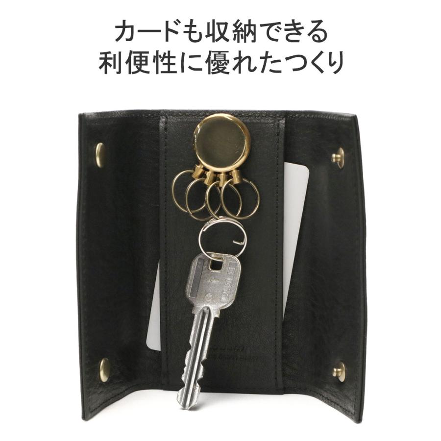 最大50%★5/5限定 スロウ キーケース SLOW bono key case 鍵入れ 鍵 スマートキー コンパクト 小さめ 本革 革 栃木レザー 日本製 メンズ レディース SO858L_6