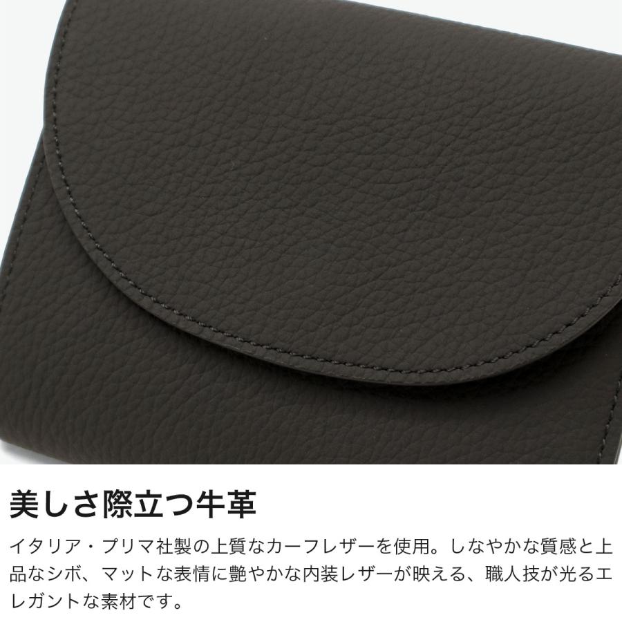 SLOW 最大50%☆10/15〜 三つ折り財布 メンズ レディース ブランド 革