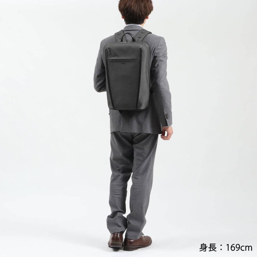 最大40%★5/15限定 ゾンネ リュック SONNE ビジネスバッグ ビジネスリュック GRACE グレース SUIT FABRIC BAG PACK A4 ビジネス 通勤 撥水 メンズ SOGR001｜galleria-store｜07