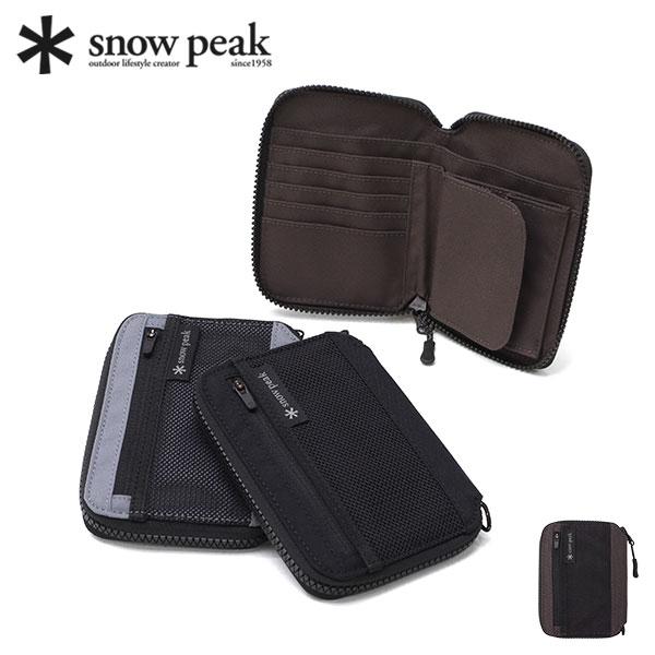 snow peak（スノーピーク） 最大45%☆10/7限定 二つ折り財布 メンズ