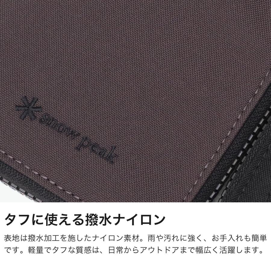 snow peak（スノーピーク） 最大46%☆9/15限定 二つ折り財布 メンズ