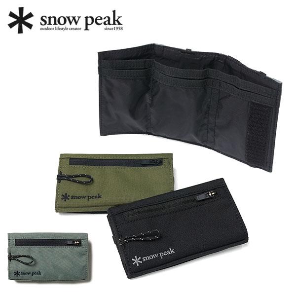 snow peak（スノーピーク） 最大46%☆6/17限定 三つ折り財布 メンズ