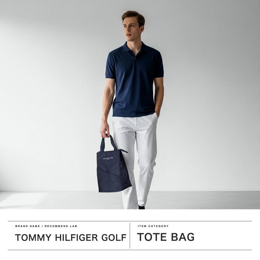 最大42%★4/22〜 トミー ヒルフィガー ゴルフ トートバッグ メンズ レディース ファスナー付き A4 大きめ TOMMY HILFIGER GOLF 保冷バッグ 縦型 THMG4FEZ 爆買の画像