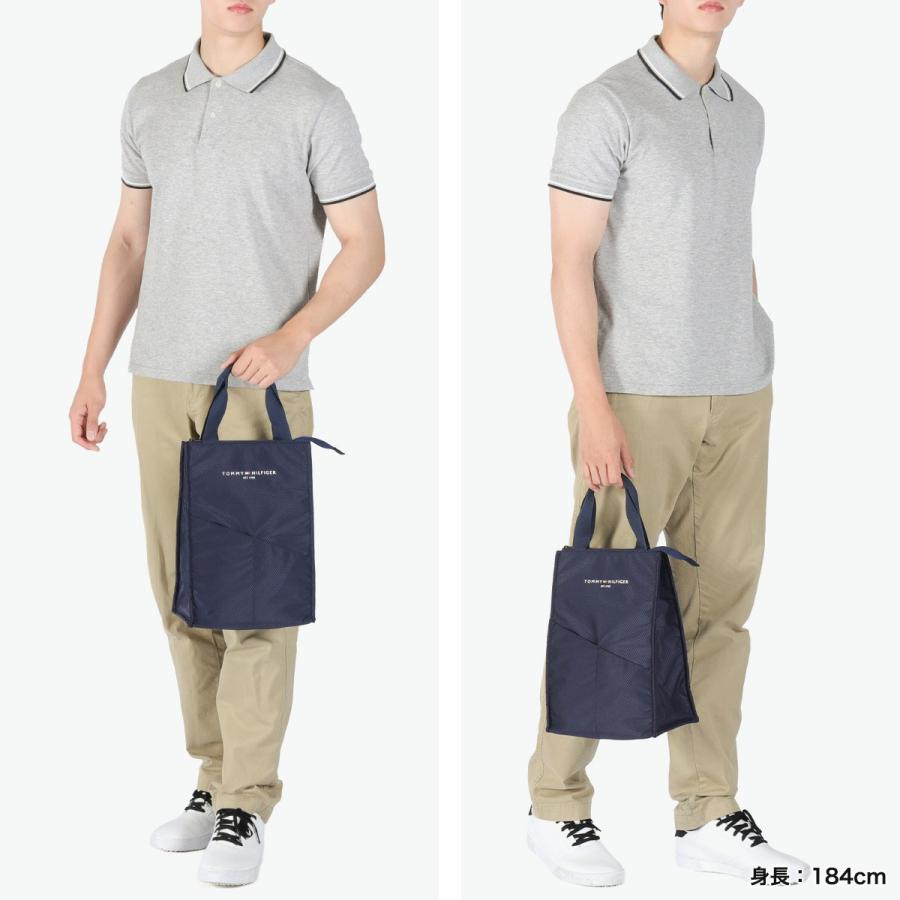 最大42%★4/22〜 トミー ヒルフィガー ゴルフ トートバッグ メンズ レディース ファスナー付き A4 大きめ TOMMY HILFIGER GOLF 保冷バッグ 縦型 THMG4FEZ 爆買の画像