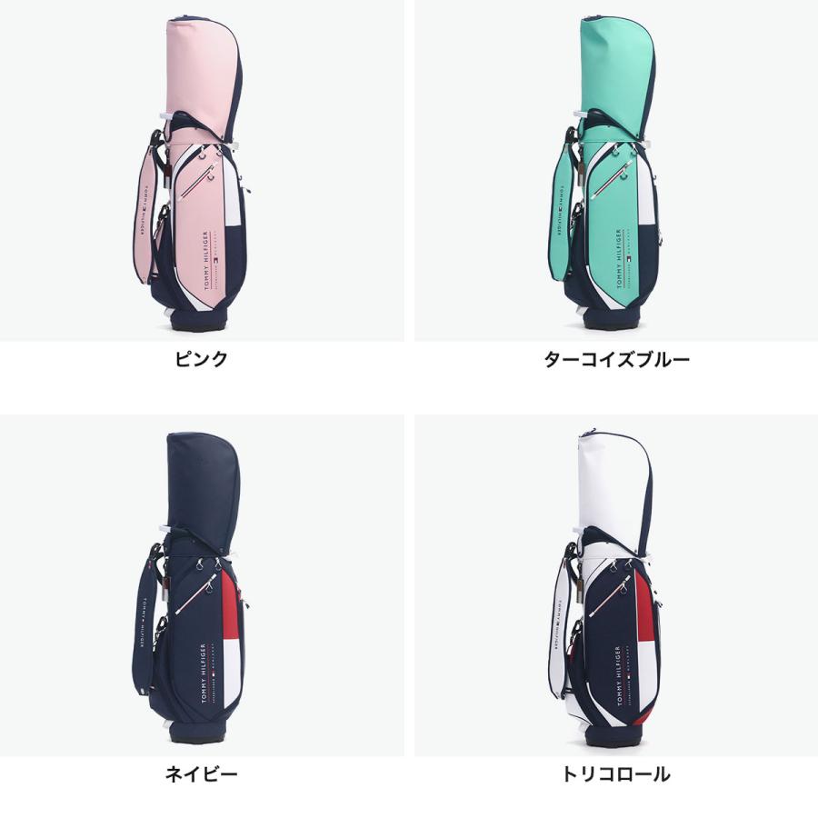 良品　トミーヒルフィガー　3点式　キャディバッグ　トリコロール TOMMY HILFIGER GOLF（トミー ヒルフィガー ゴルフ） 最大50%☆10/15