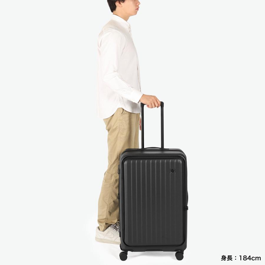 最大51%★4/23迄 特典付 正規品1年保証 ティエラル スーツケース Lサイズ L フロントオープン TIERRAL TOMARU 2.0 トマル 拡張 超軽量 86L 98L TTMR2-003 爆買の画像