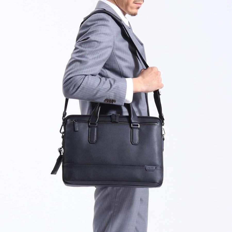 最大51%★5/28迄 正規品5年保証 トゥミ ビジネスバッグ TUMI 2WAY ブリーフケース HARRISON Sycamore Slim Brief A4 本革 通勤バッグ メンズ 40代 6302000の画像