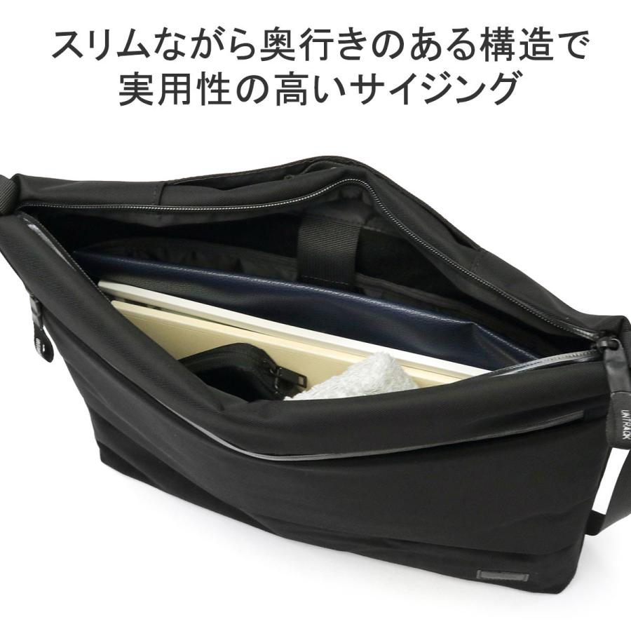 セール30%OFF アントラック ショルダーバッグ メンズ レディース ブランド 大きめ UNTRACK 軽量 斜めがけ かっこいい バッグ ナイロン A4 14インチ 60053 爆買_5