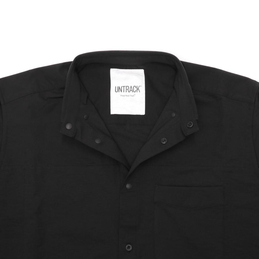 セール30%OFF アントラック シャツ ワイシャツ メンズ 長袖 UNTRACK ブランド ノーカラー 白 撥水 ストレッチ UT-A3 Flex Shirts Regular 60078｜galleria-store｜13