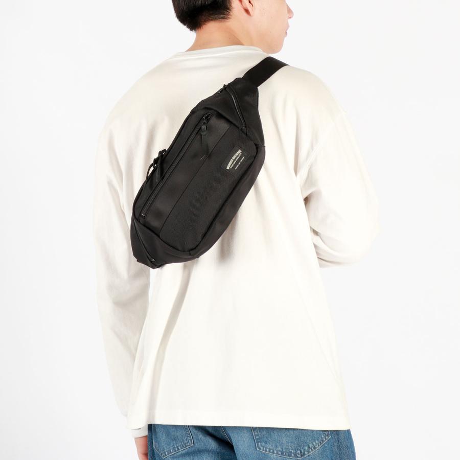 最大51%★6/4限定 正規品2年保証 ワンダーバゲージ ウエストバッグ メンズ レディース WONDER BAGGAGE ボディバッグ 日本製 GOODMANS WAIST BAG WB-G-024_4