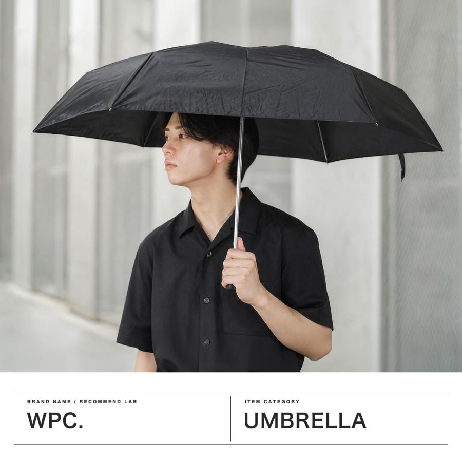 Wpc. 折りたたみ傘 メンズ レディース 晴雨兼用 軽量 ダブリュピーシー