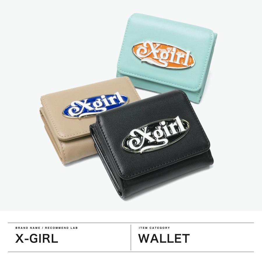 X-girl（エックスガール） セール30%OFF 三つ折り財布 レディース