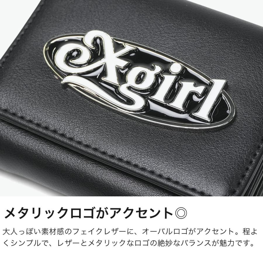 X-girl（エックスガール） セール30%OFF 三つ折り財布 レディース