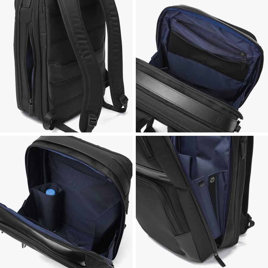 最大51%★6/4限定 正規品5年保証 ゼロハリバートン ビジネスバッグ リュック メンズ ZERO HALLIBURTON 17L 21L B4 ZEST3 Expandable Medium Backpack 81731の画像