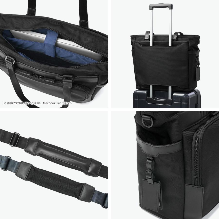 最大50%★5/25限定 正規品5年保証 ゼロハリバートン トートバッグ メンズ ZERO HALLIBURTON PC 14inch ショルダー 通勤 A4 B4 18L 2WAY ZEST3 Tote Bag 81737の画像