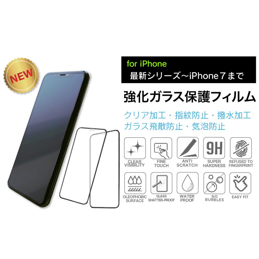 保護フィルム iPhone15 ガラスフィルム ブルーライトカット アイフォン se 第三世代 アイホン 15plus 15pro 保護ガラス 全面 強化ガラス 14 14pro 14plus｜galleries｜04