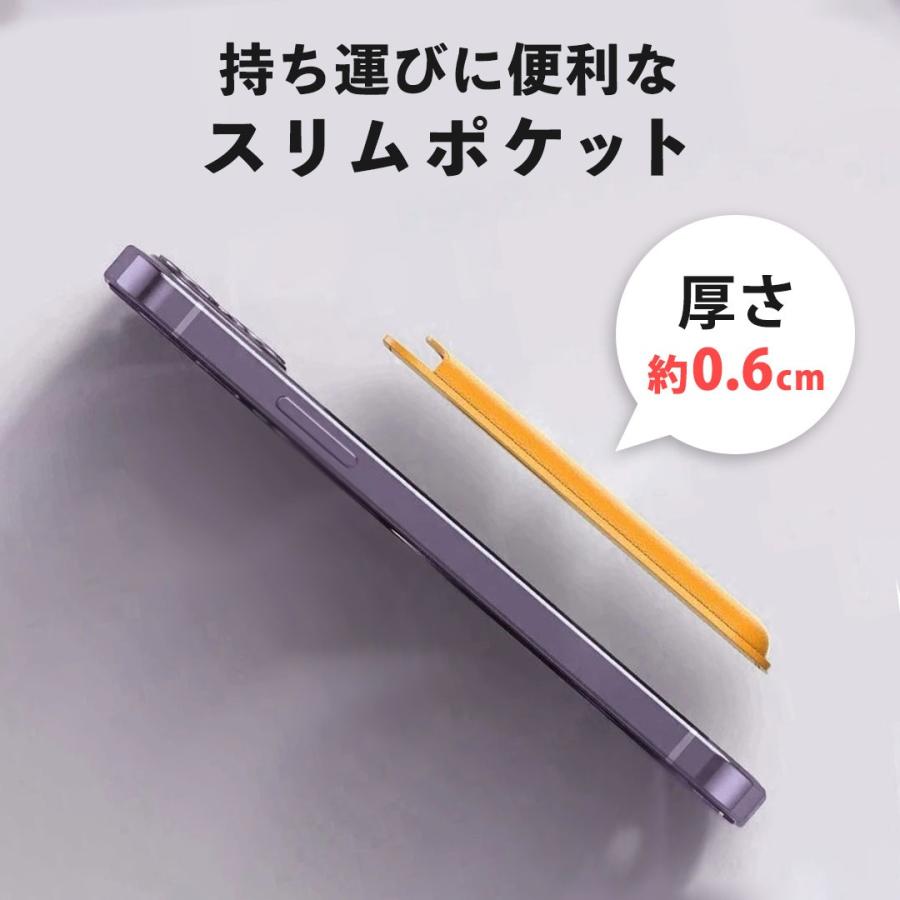magsafe カードケース ウォレットケース マグネット 磁石 強力 カード入れ 3枚 ポケット マグセーフ シンプル 背面 背面収納 免許証 icカード 薄型 スリム | ブランド登録なし | 29