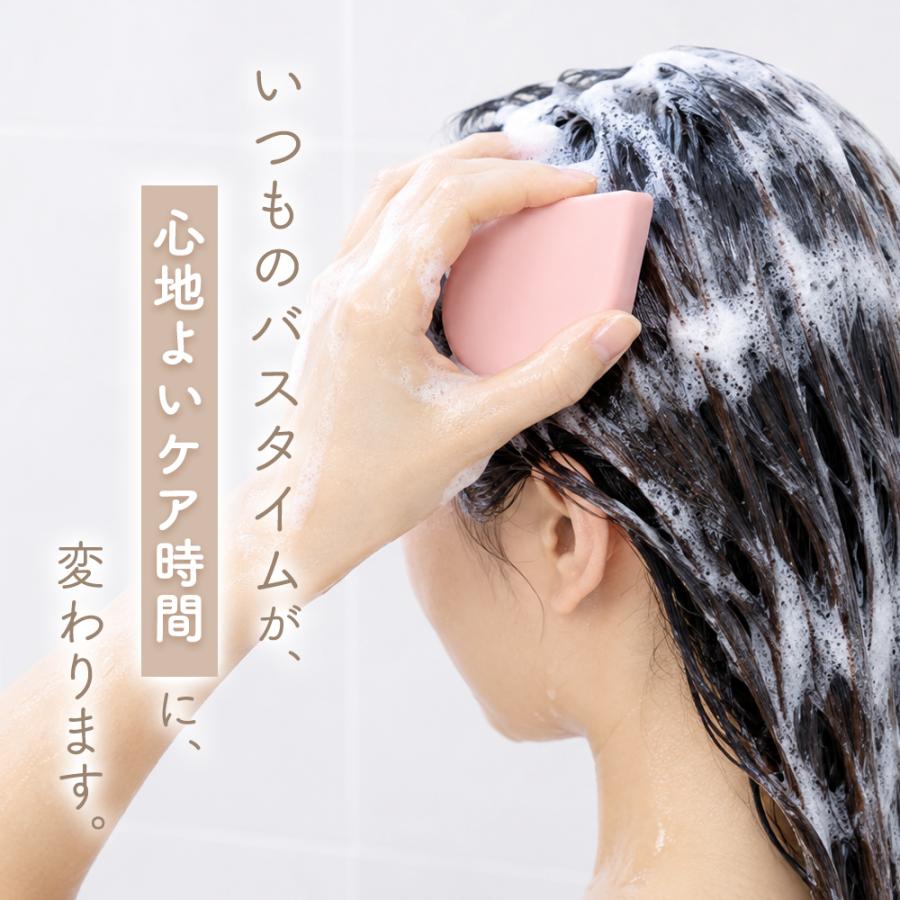 シャンプーブラシ 柔らかめ 頭皮ブラシ シリコン スカルプブラシ 頭皮マッサージ ヘアーブラシ 頭皮ケア スカルプケアブラシ | ブランド登録なし | 04