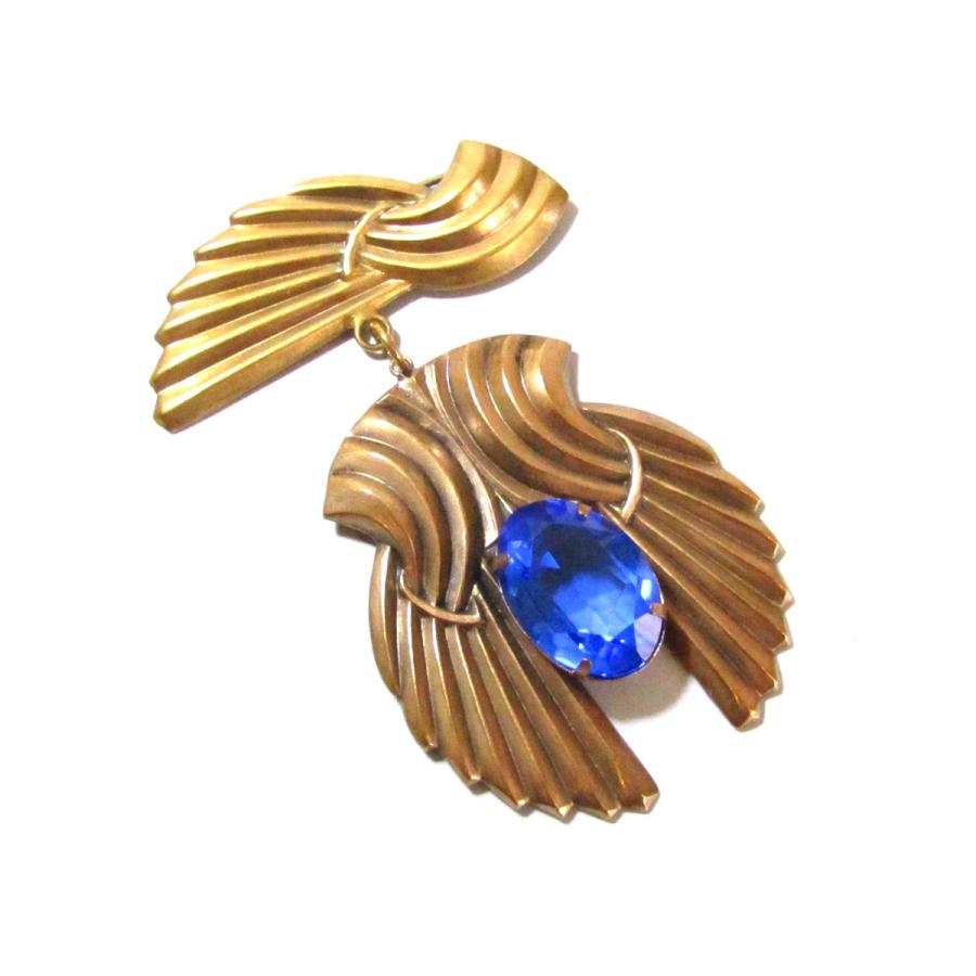 ヴィンテージ Joseff of Hollywood ジョセフ・オブ・ハリウッド ブルー