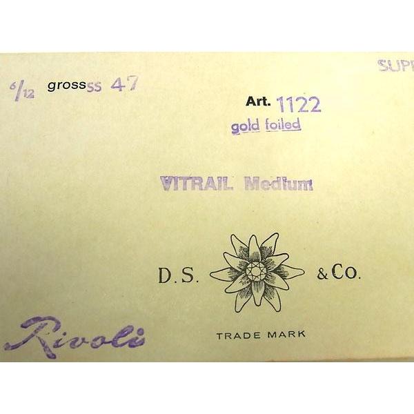 スワロフスキー art.1122 VITRAIL Medium 【バラ】 ss47　6/12gross Rivoli