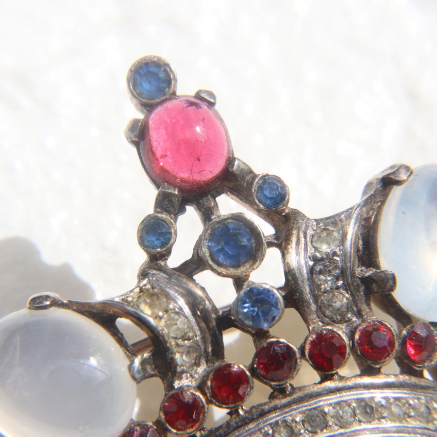 クラウントリファリ　蝶のブローチ Trifari クラウン ブローチ トリファリ : GALLERY AURA - 通販