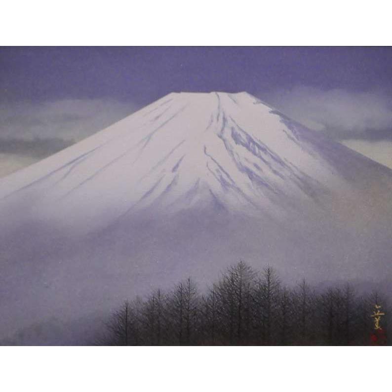 倉田立美「富嶽」日本画