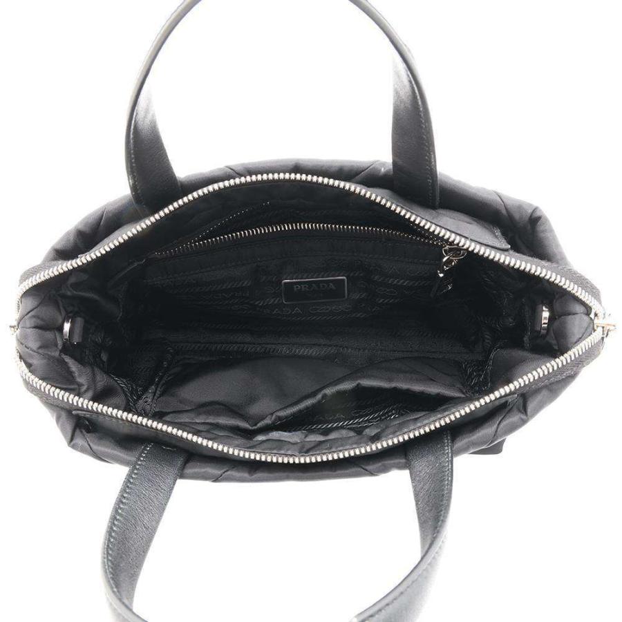 プラダ ハンドバッグ ミニ パデッド ナイロン/レザー 1BG373 PRADA
