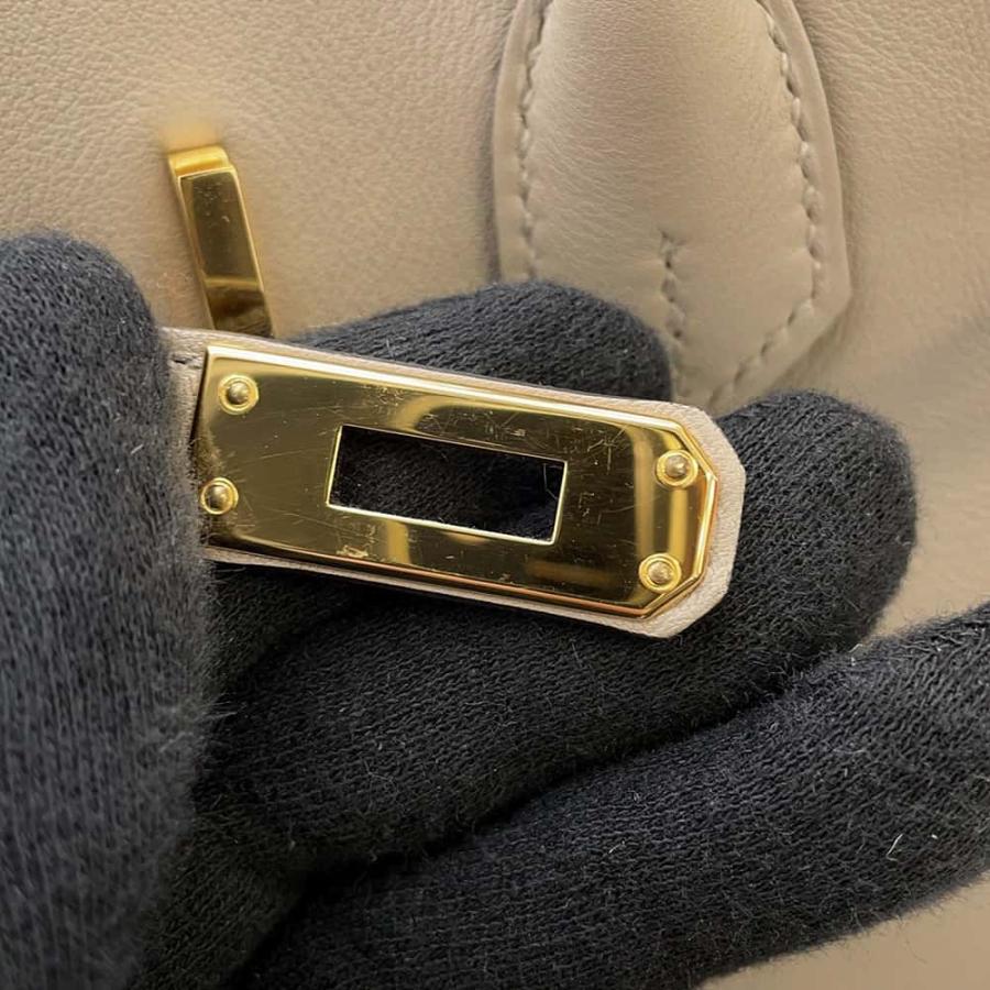 エルメス バーキン25 トゥルティエールグレー/ゴールド金具 スイフト C