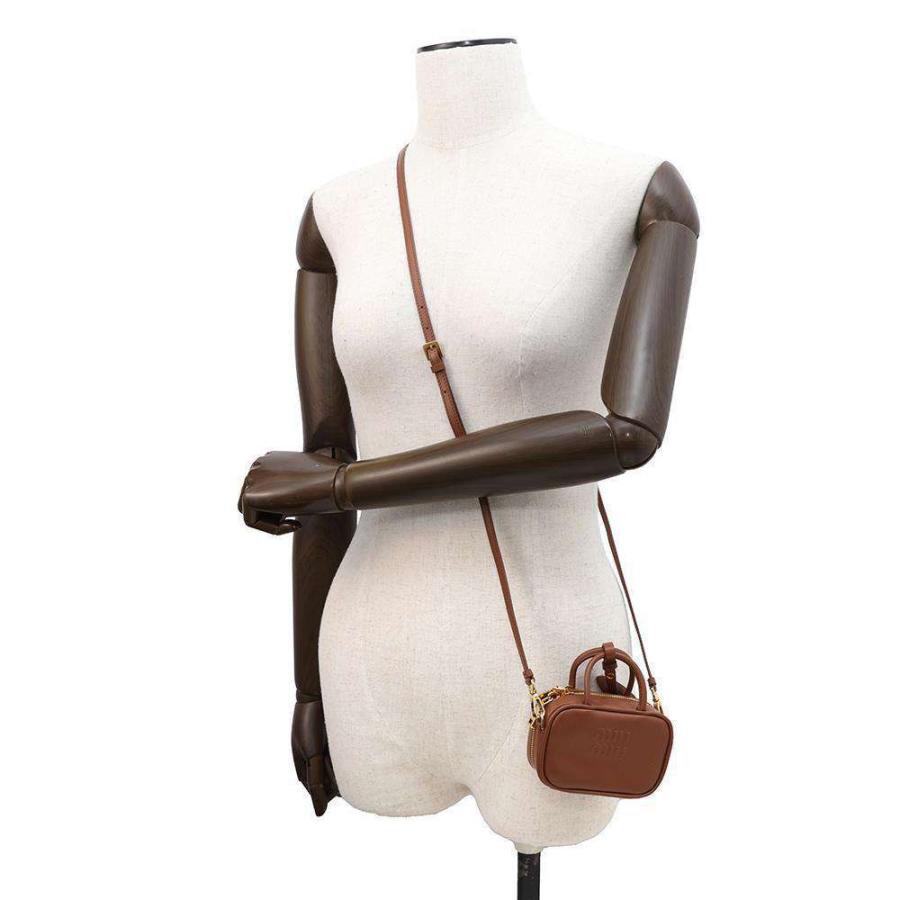 ミュウミュウ バッグチャーム マイクロ バッグ レザー 5NR036 MIUMIU