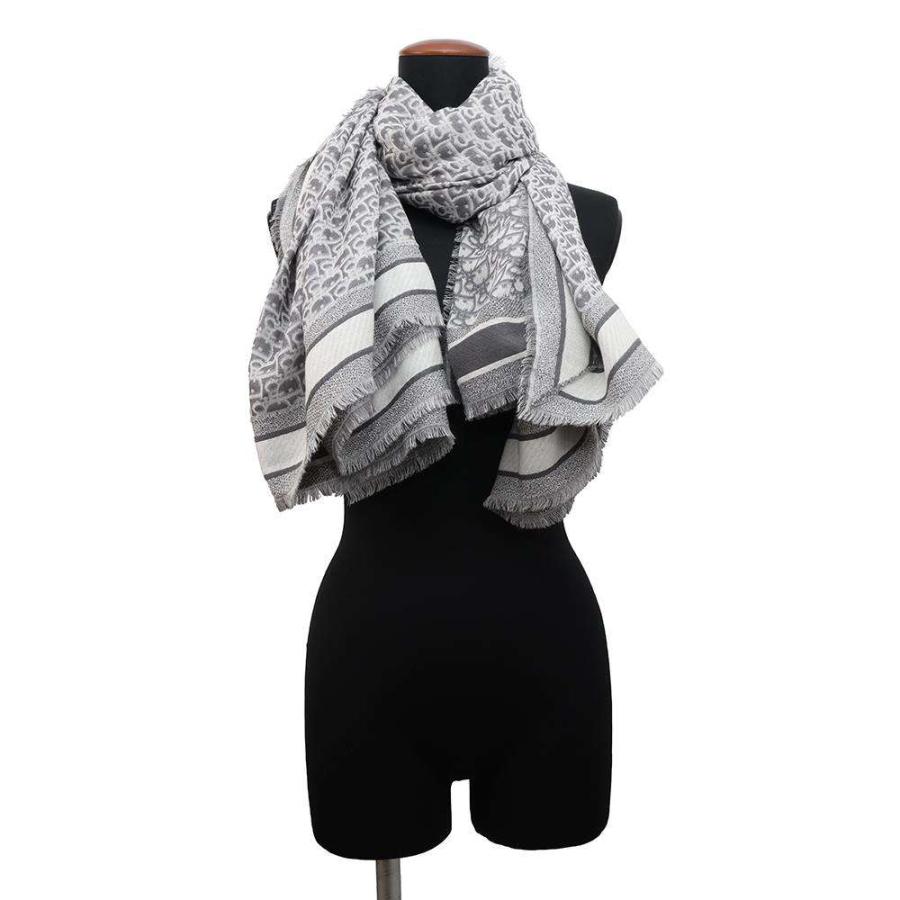 クリスチャン・ディオール ストール オブリーク フリンジエッジ