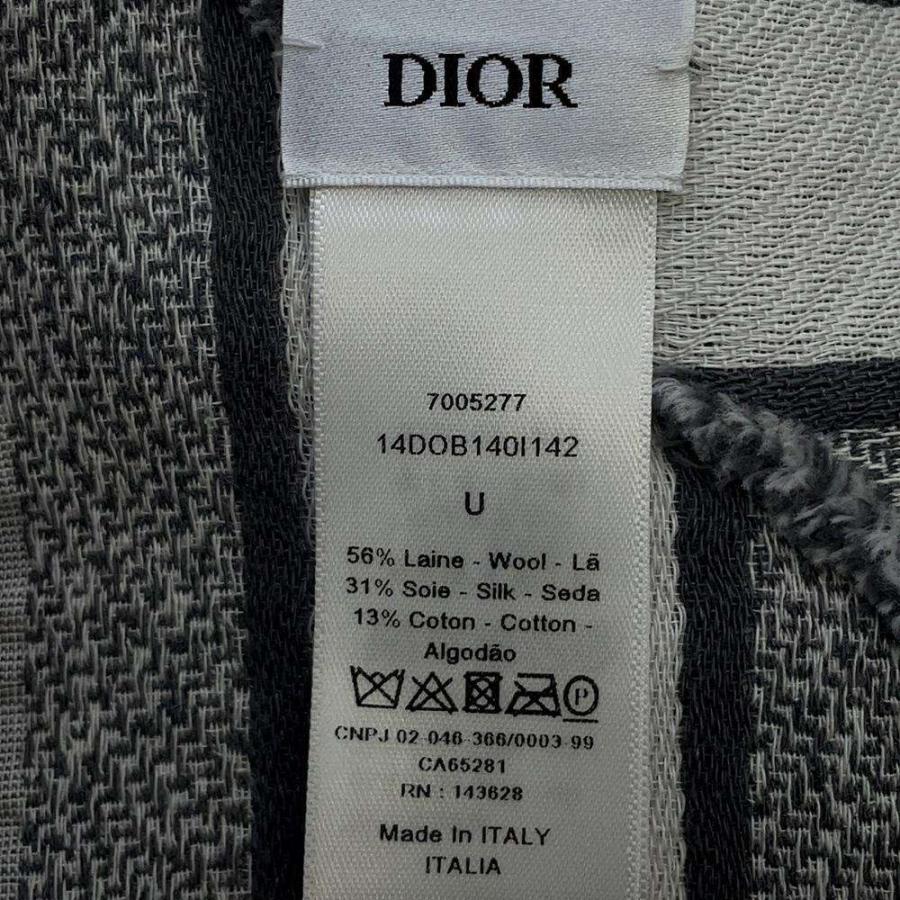 クリスチャン・ディオール ストール オブリーク フリンジエッジ