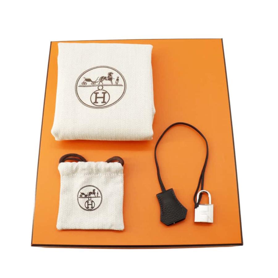 エルメス ボディバッグ ケリー アッカドPM ブラック/シルバー金具 トゴ  