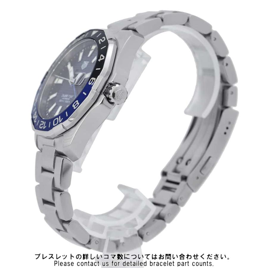 TAG HEUER タグホイヤー ウォッチ アクアレーサー 時計 WAY201T.BA0927 腕時計_x000D_
 ステンレススチール ブルー ブルー -刻印 自動巻き ブルー文字盤 メンズ【中古】 タグホイヤー アクアレーサー WAY201T.BA0927 TAG Heuer 腕時計