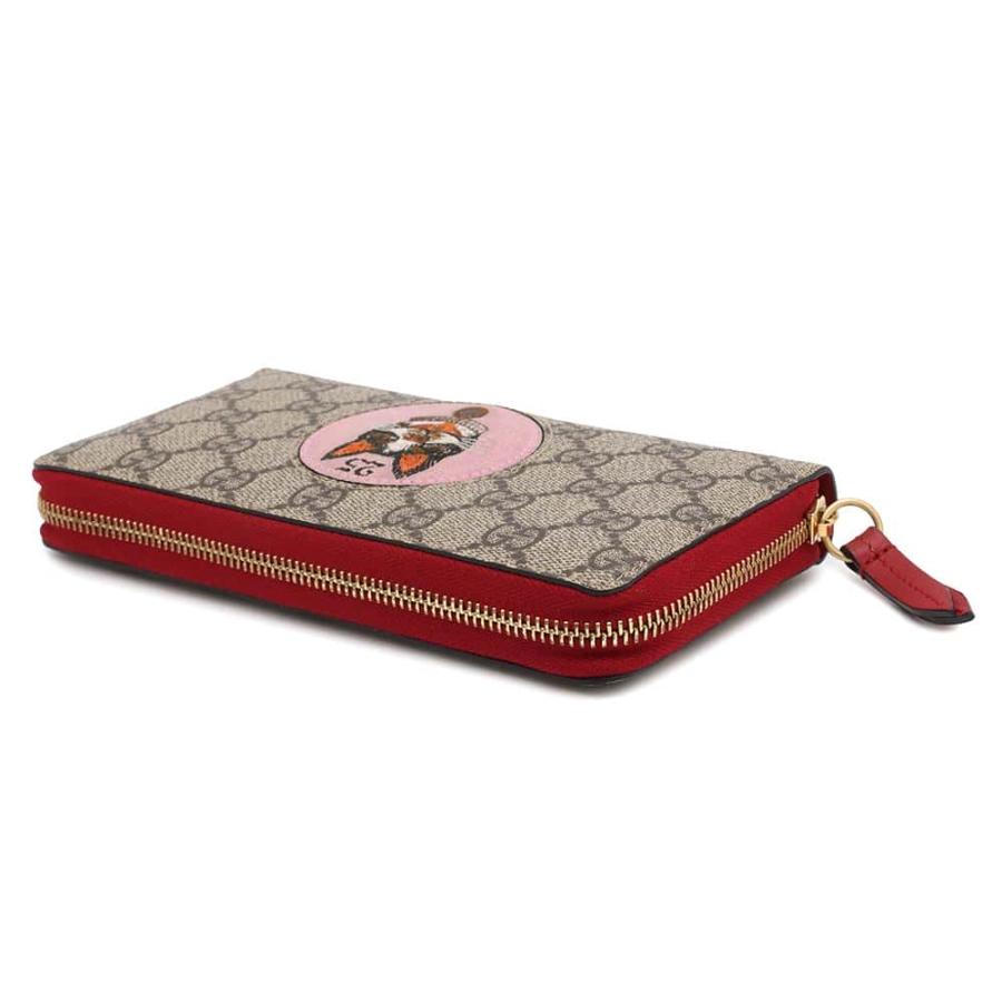 GUCCI GGスプリーム キャット ジッピーウォレット グッチ 長財布 グッチ 長財布 GGスプリーム キャット 506279 GUCCI 財布 ネコ 【安心